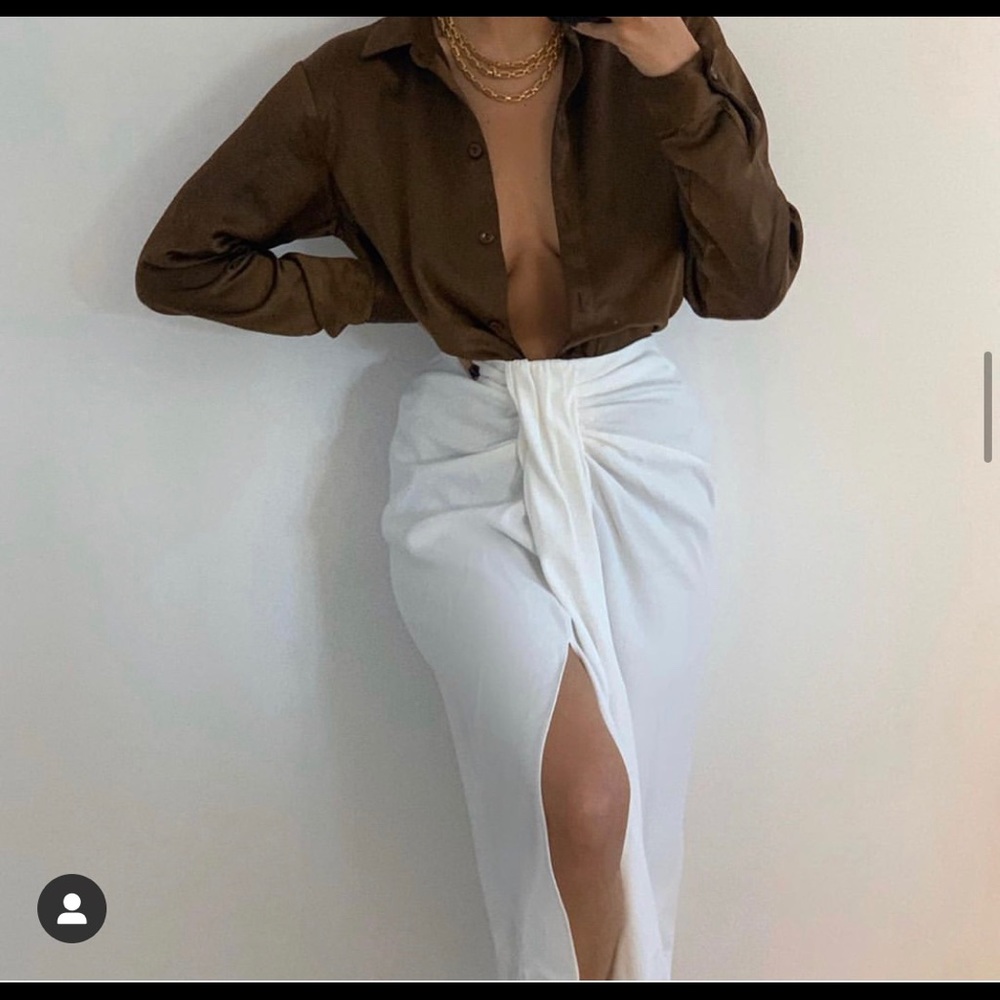 Zara Pareo skirt. Sold out! Very trendy.